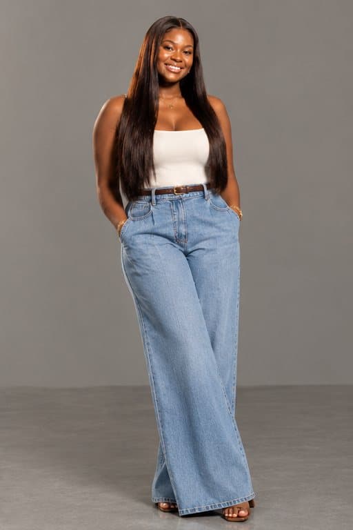 Jana wearing a piece from the current edit
